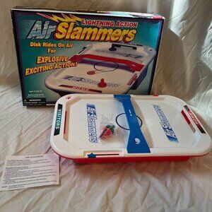NEW Air Slammers Lightening Action Battery Tabletop Age 6+ 2 Player Hilco